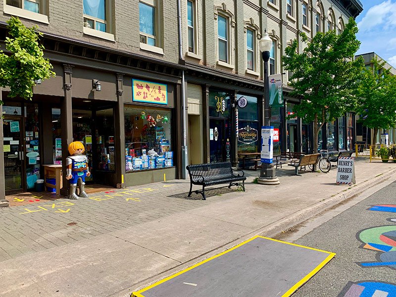 Downtown Peterborough Hunter St. West Businesses